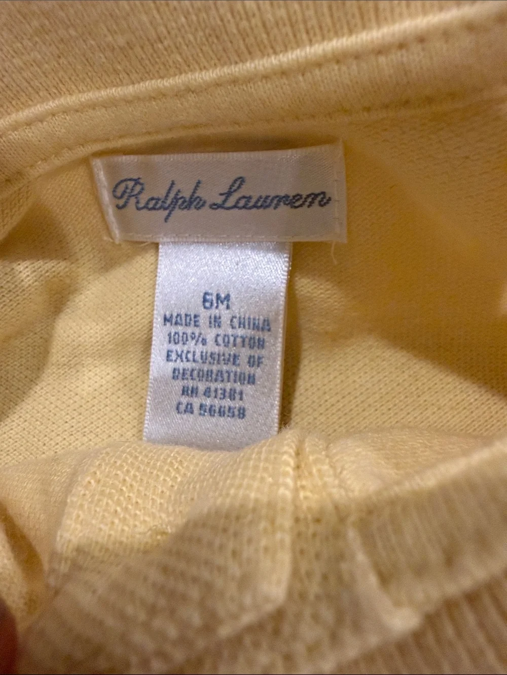 NWOT Ralph Lauren Long-Sleeve Onesie